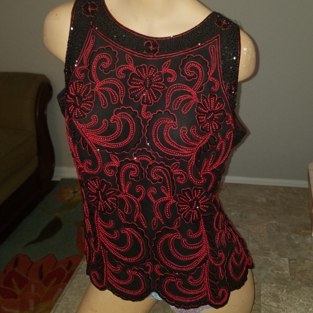 Gorgeous beaded blouse